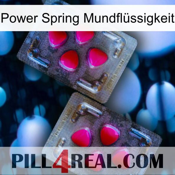 Power Spring Mundflüssigkeit 15